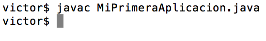 Compilar Mi Primera Aplicación Java